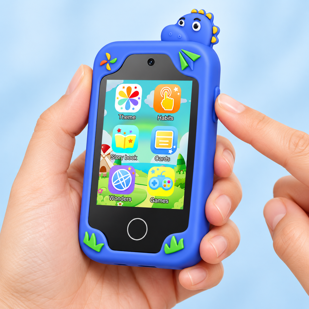 TrustyTots toy smartphone power